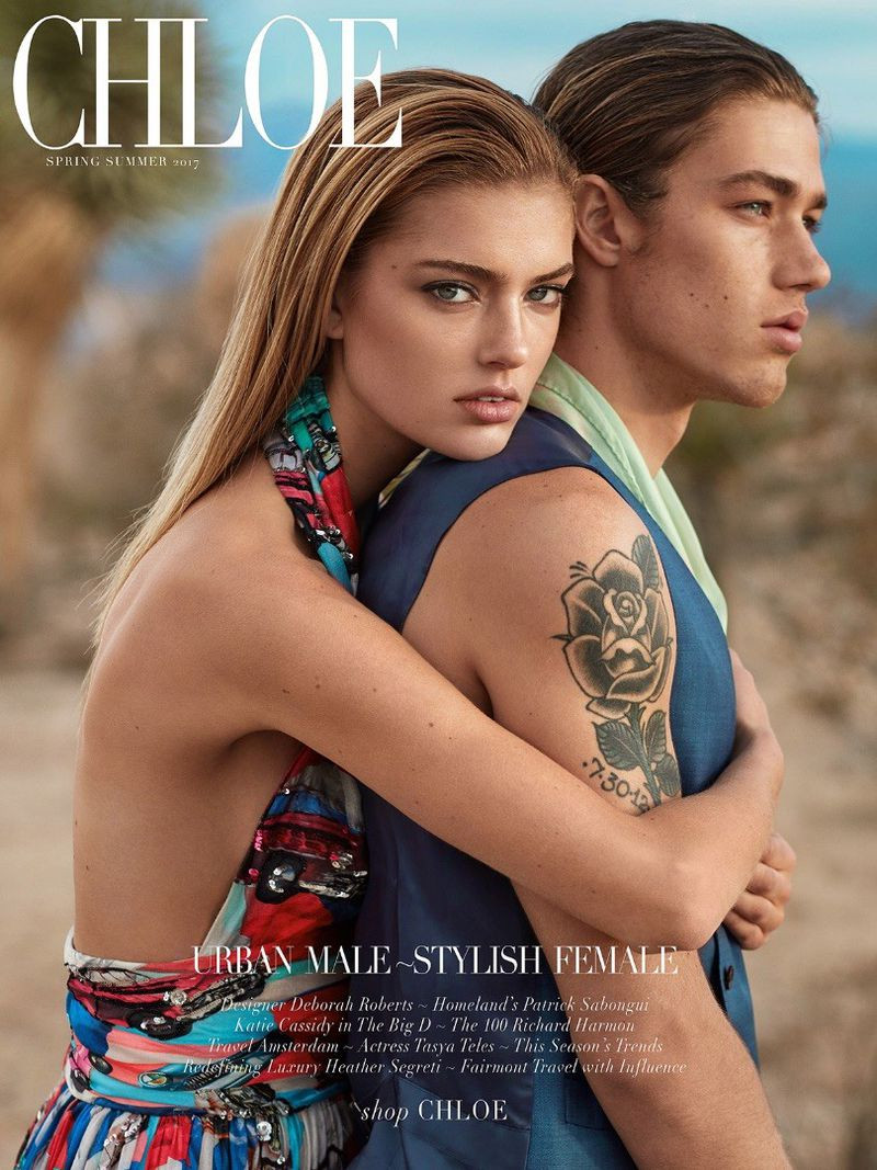 Daniel Hivner featured on the Chloe cover from March 2017