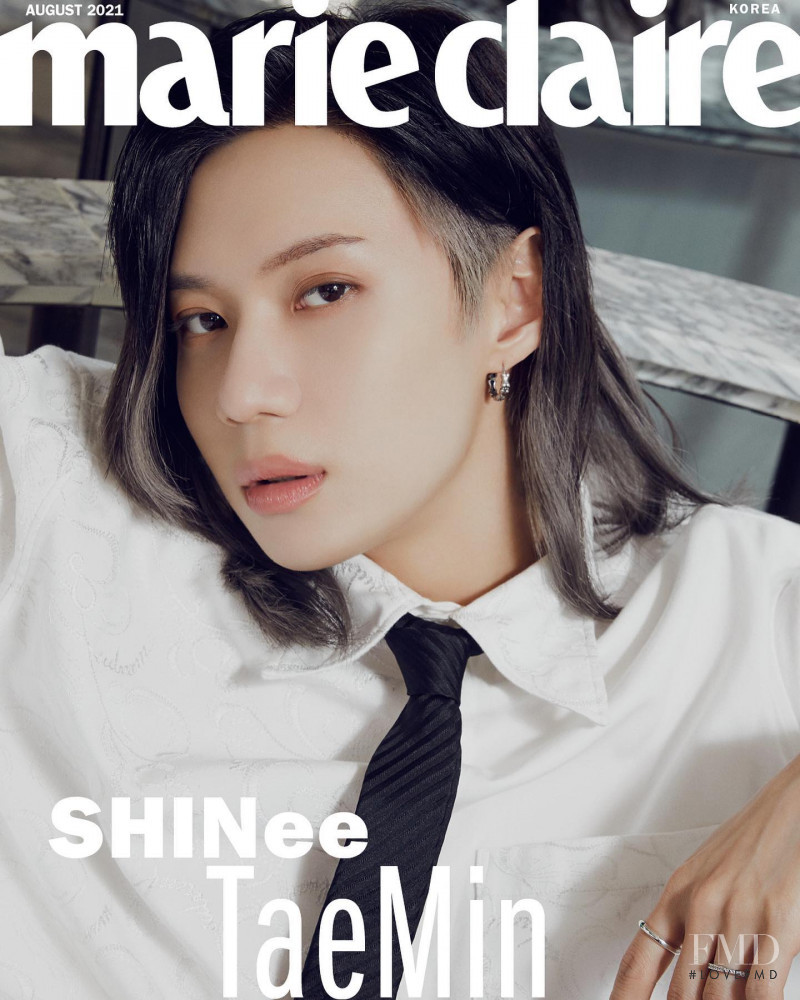  featured on the Marie Claire Korea cover from August 2021