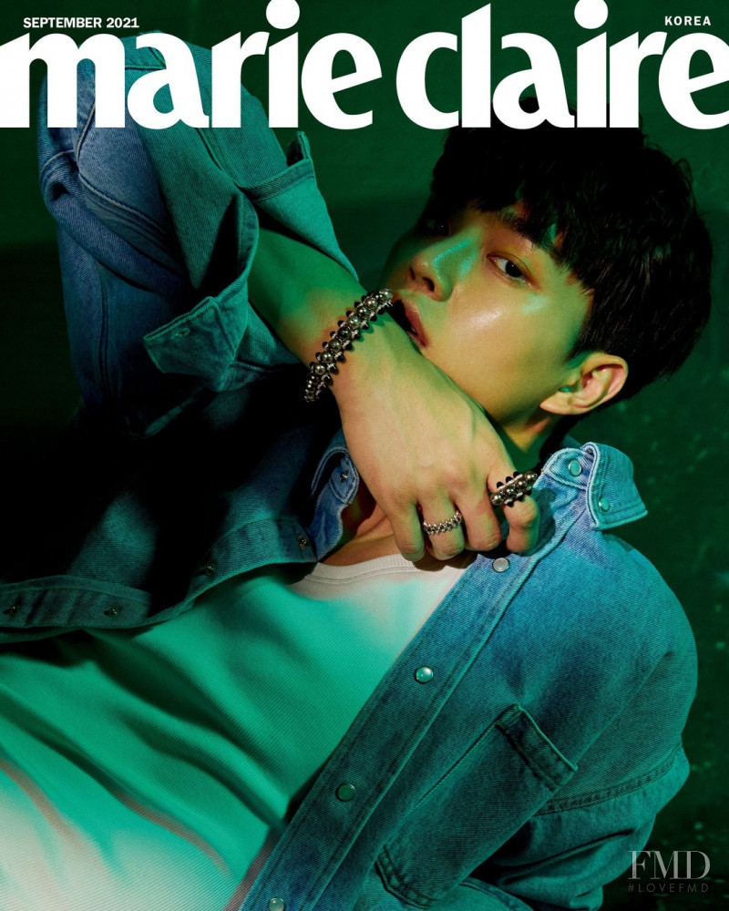  featured on the Marie Claire Korea cover from September 2021