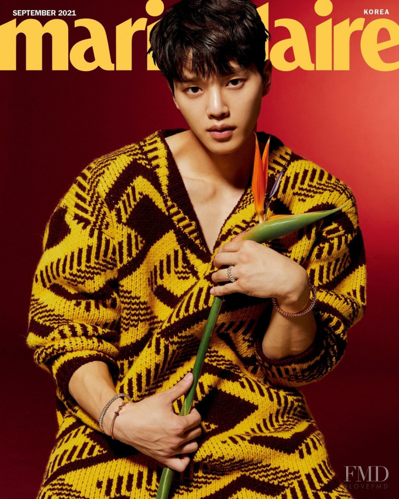  featured on the Marie Claire Korea cover from September 2021