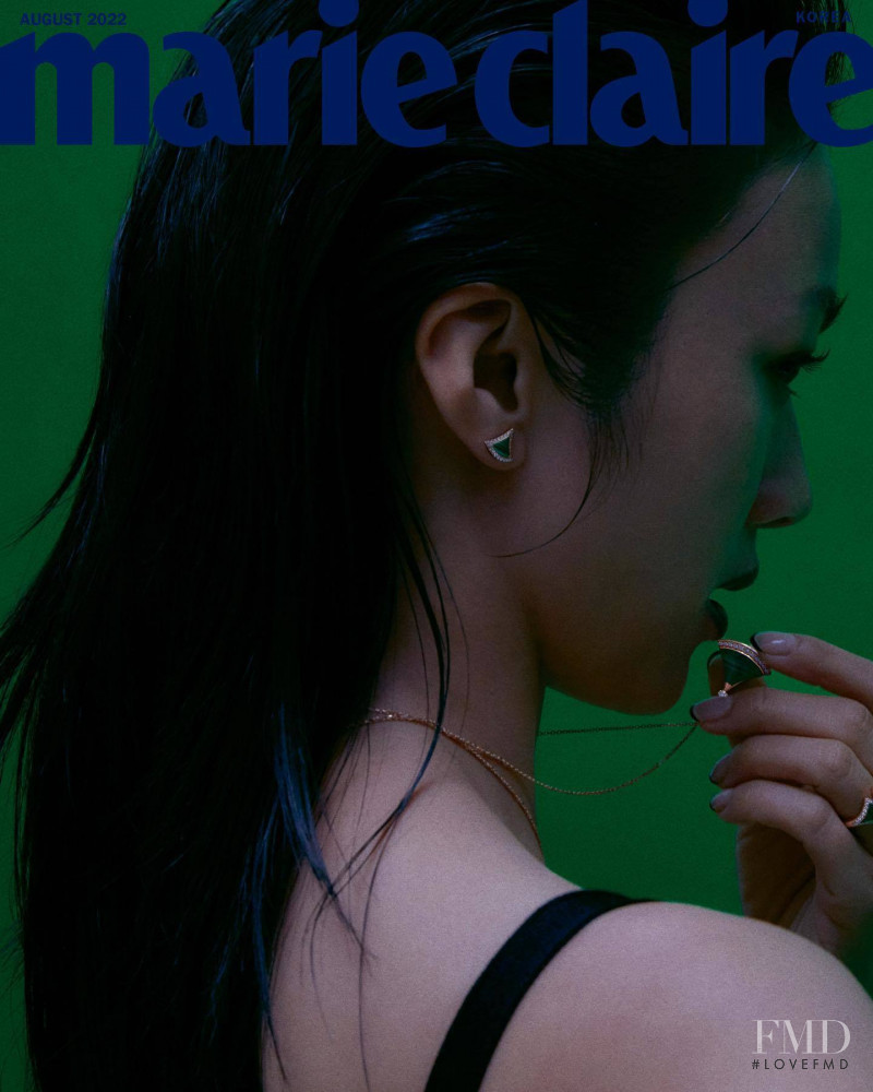 Tang Wei featured on the Marie Claire Korea cover from August 2022