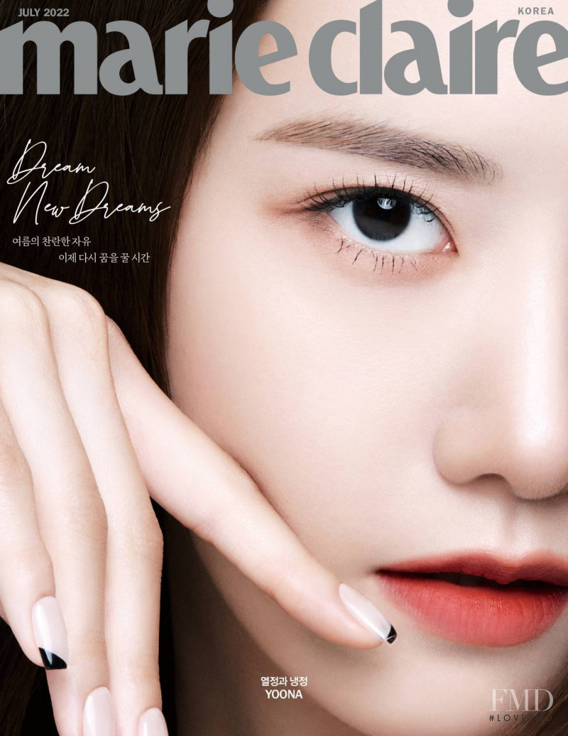 LIM Yoona featured on the Marie Claire Korea cover from July 2022