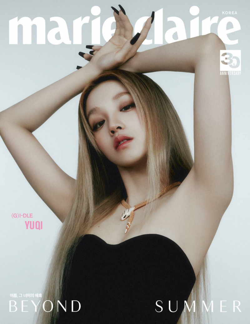  featured on the Marie Claire Korea cover from July 2023