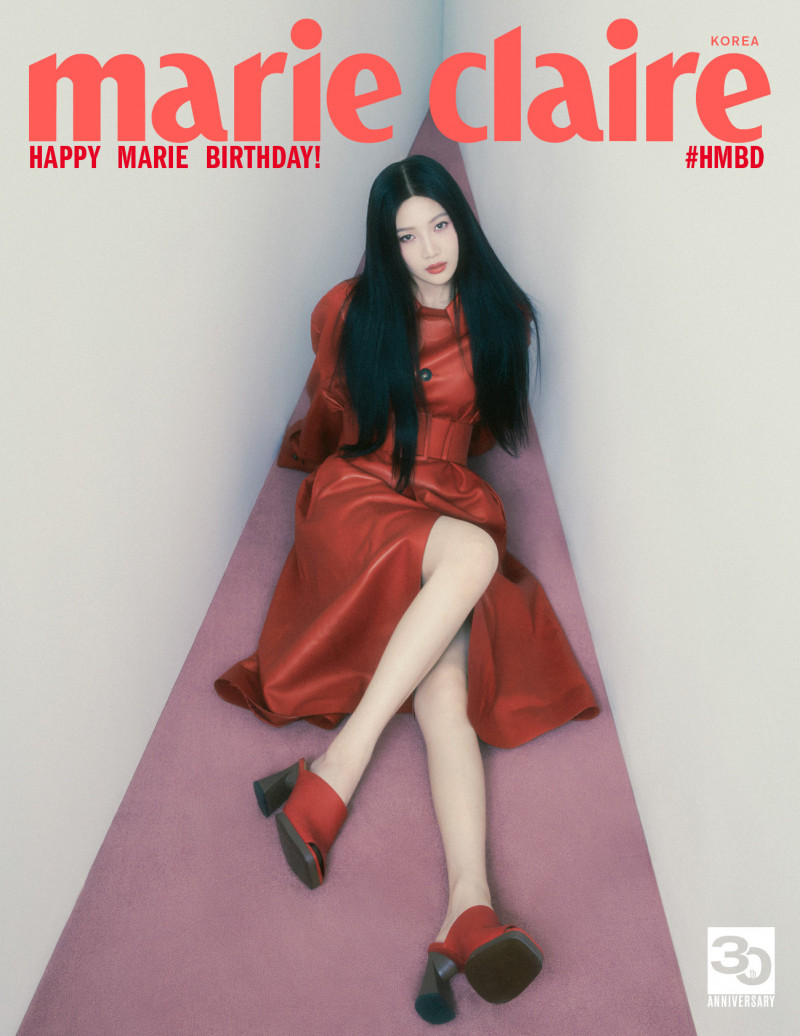 Joy (PARK Soo-Young / Red Velvet - Singer) featured on the Marie Claire Korea cover from March 2023
