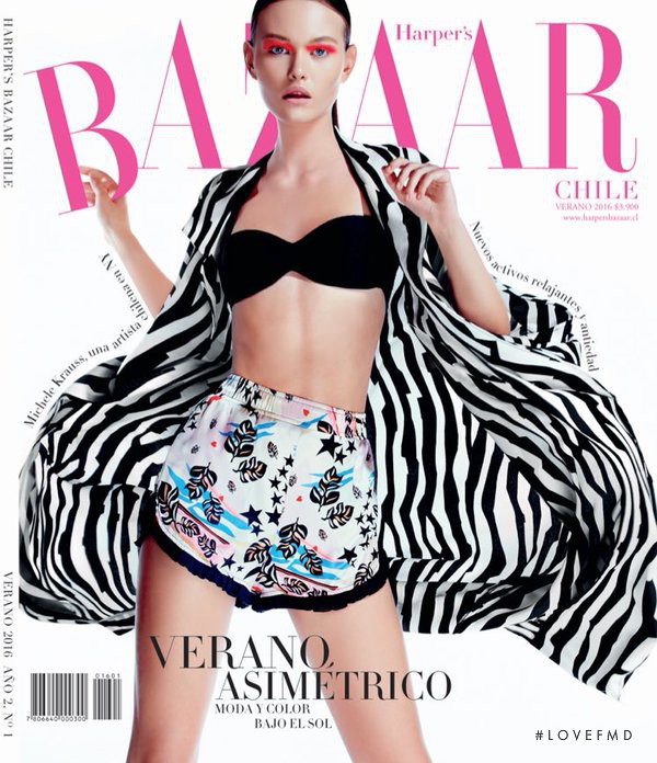  featured on the Harper\'s Bazaar Chile cover from January 2016
