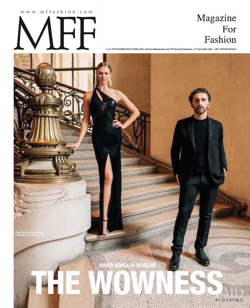 Karlie Kloss featured on the MFF cover from December 2016