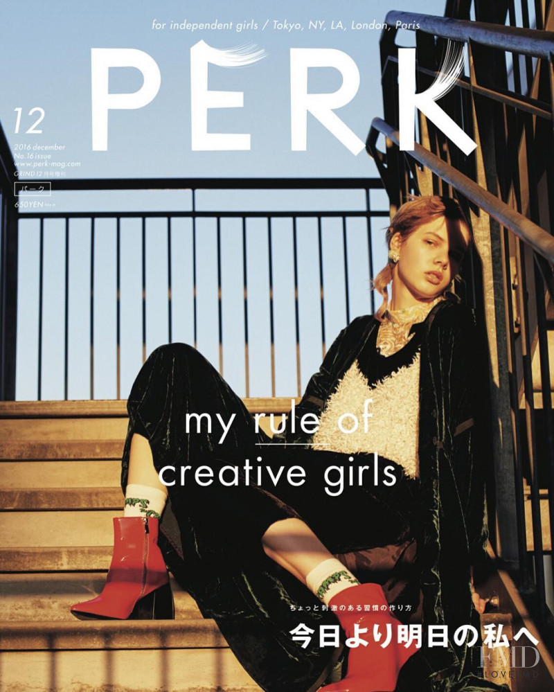  featured on the Perk cover from December 2016