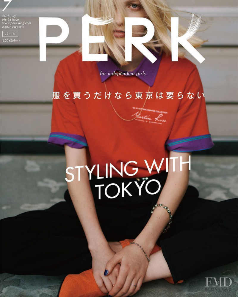  featured on the Perk cover from July 2018