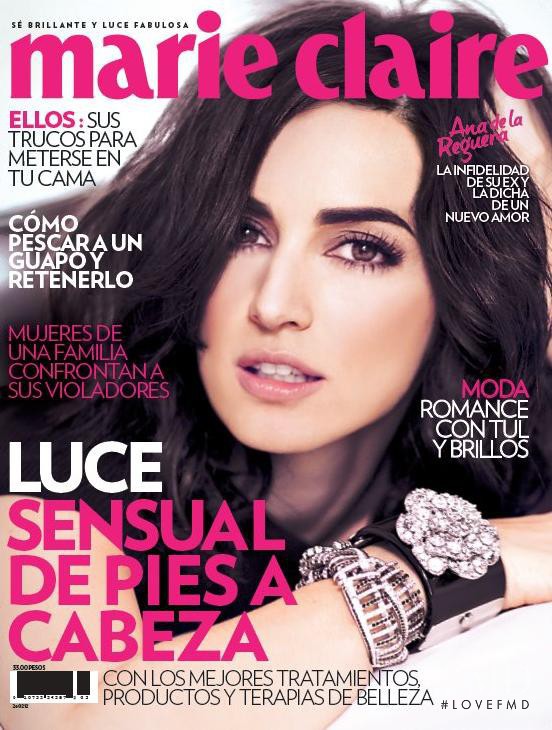 Ana de la Reguera featured on the Marie Claire Mexico cover from February 2012