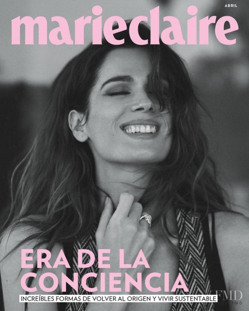 Mar Saura featured on the Marie Claire Mexico cover from April 2020