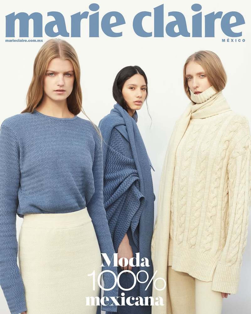 Valentina Navarrete, Nikita Snaterse featured on the Marie Claire Mexico cover from October 2024