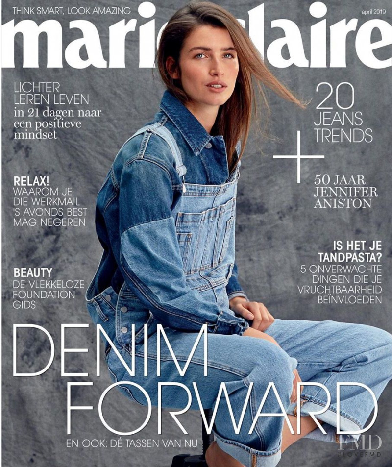  featured on the Marie Claire Netherlands cover from April 2019