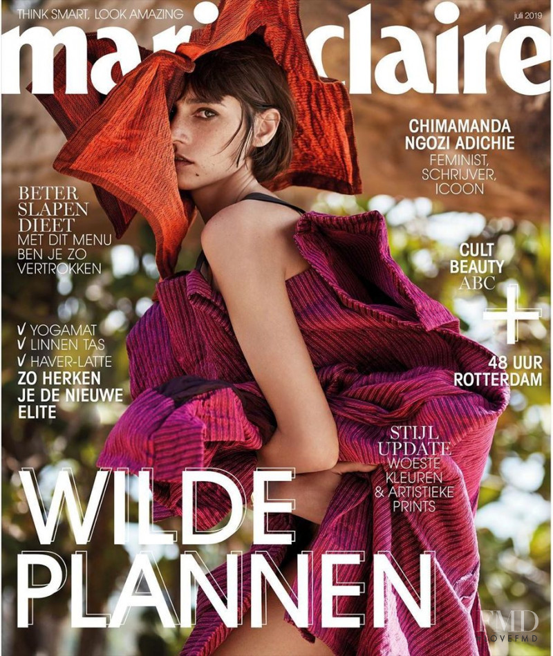  featured on the Marie Claire Netherlands cover from July 2019