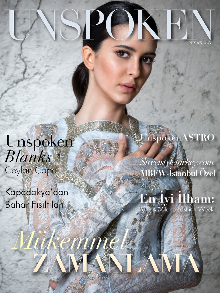  featured on the Unspoken cover from April 2015