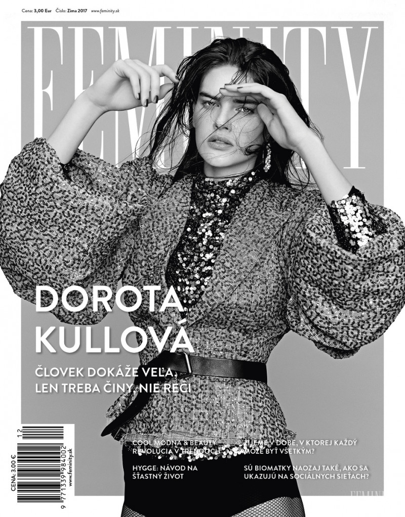 Dorota Kullova featured on the Feminity cover from December 2017