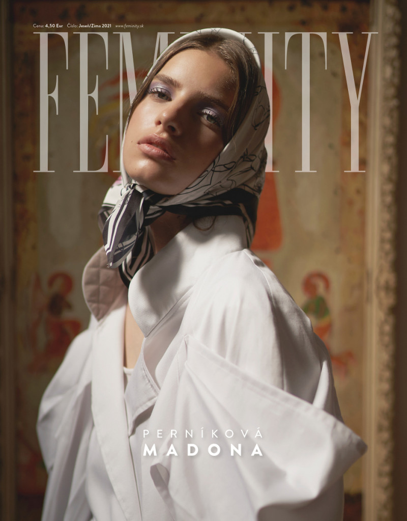 Andrea Smolinska featured on the Feminity cover from September 2021