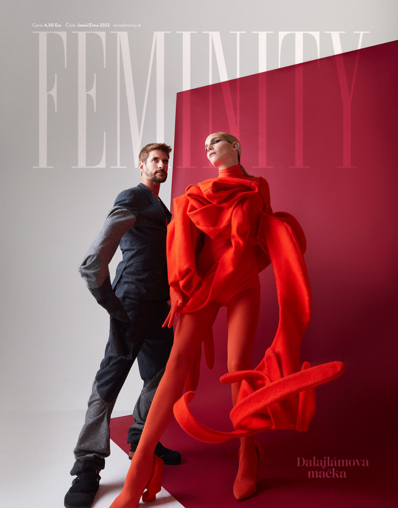 Hana Vagnerova, Nicolás Escaviho featured on the Feminity cover from September 2022