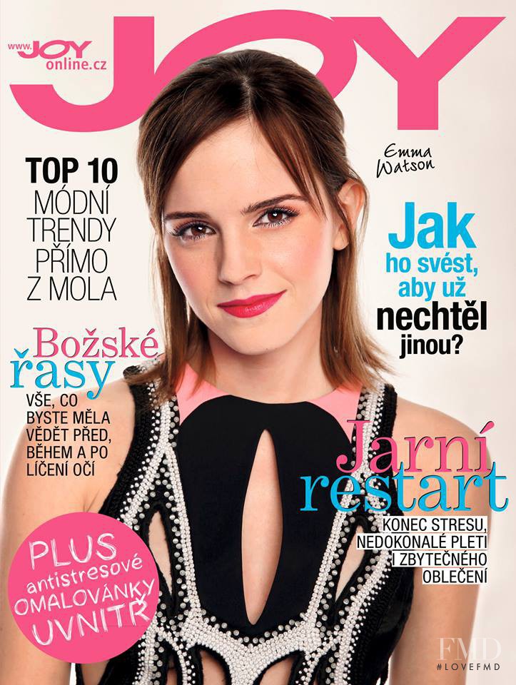  featured on the JOY Czech cover from April 2016