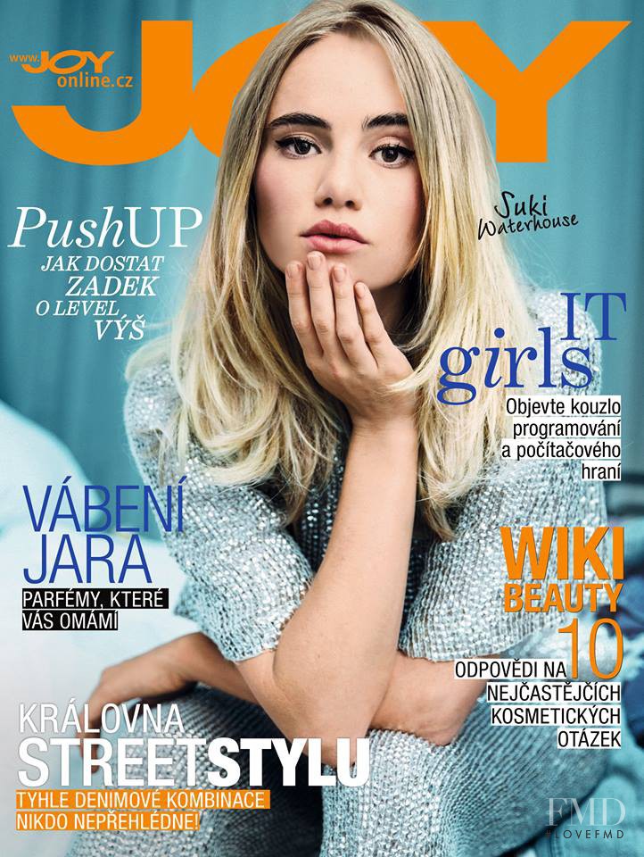 Suki Alice Waterhouse featured on the JOY Czech cover from May 2016