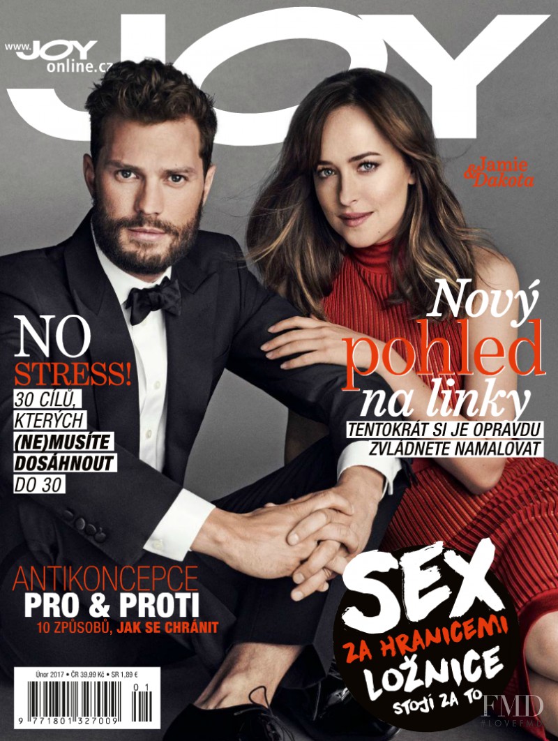 Jamie & Dakota featured on the JOY Czech cover from February 2017