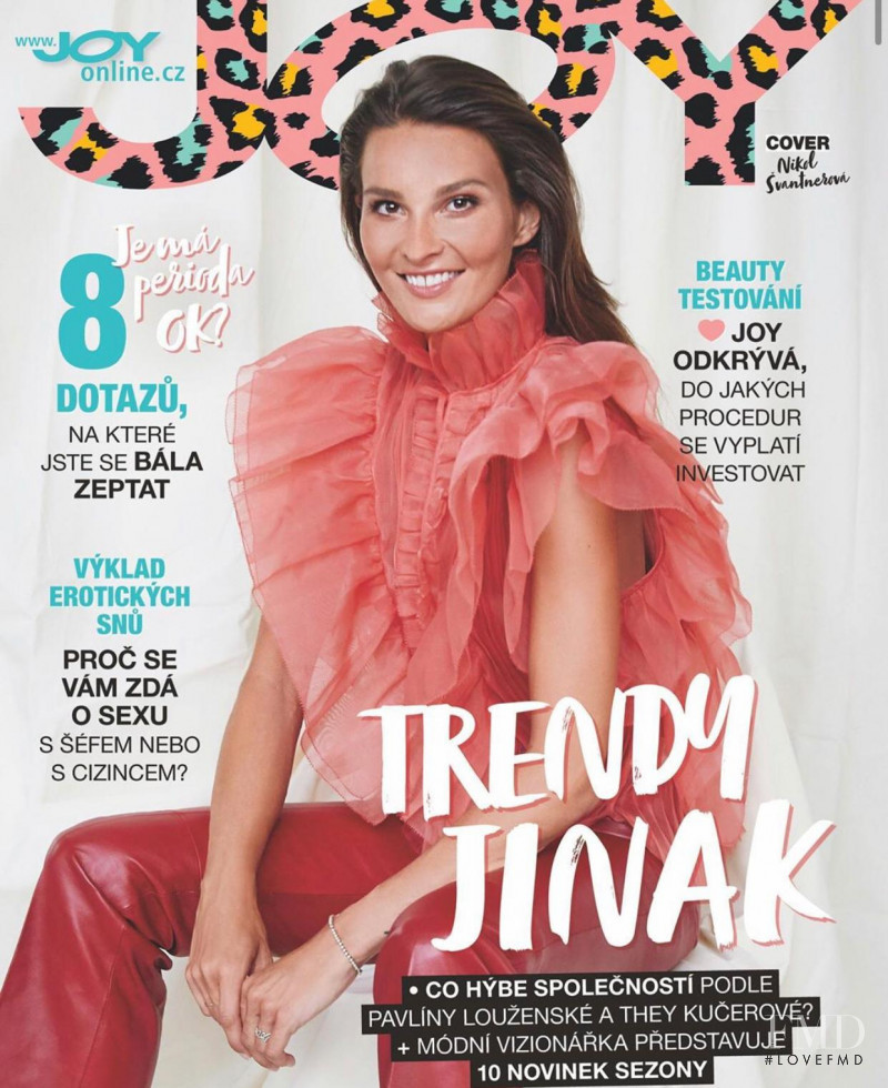 Nikol Svantnerova featured on the JOY Czech cover from October 2020