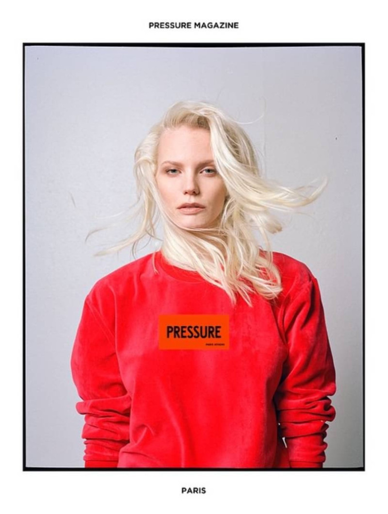 Ragnhild Jevne featured on the Pressure cover from April 2015