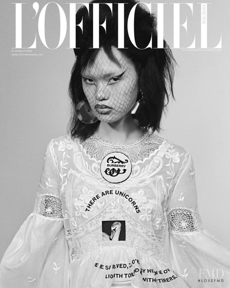  featured on the L\'Officiel Malaysia cover from March 2020