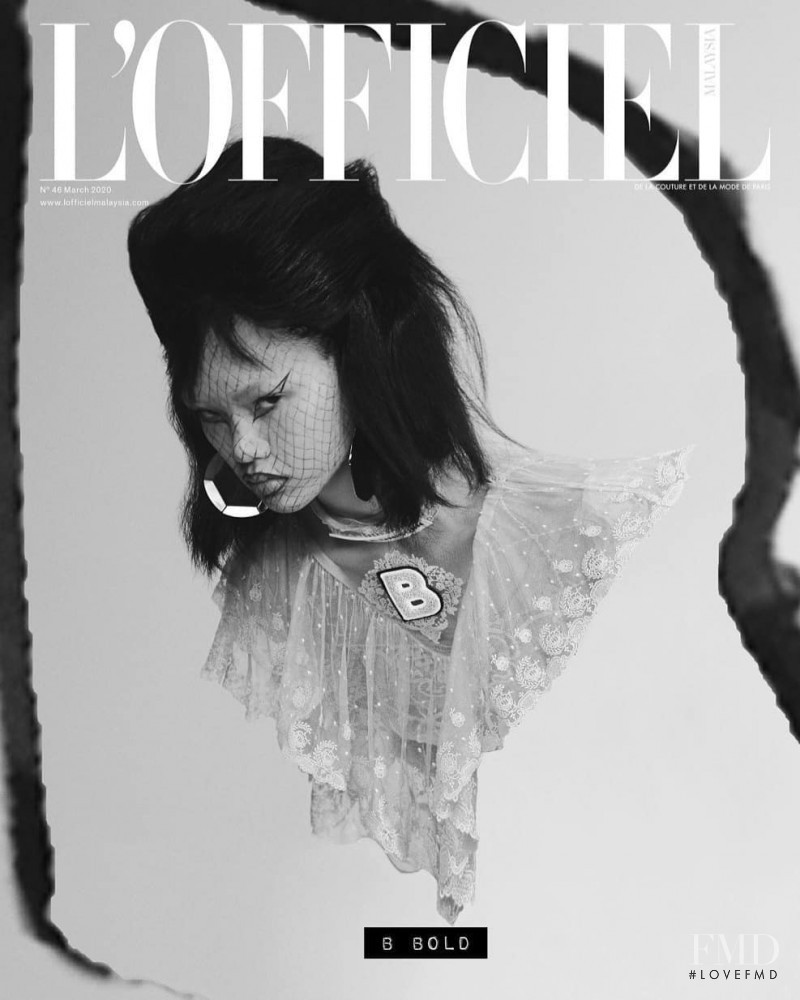  featured on the L\'Officiel Malaysia cover from March 2020