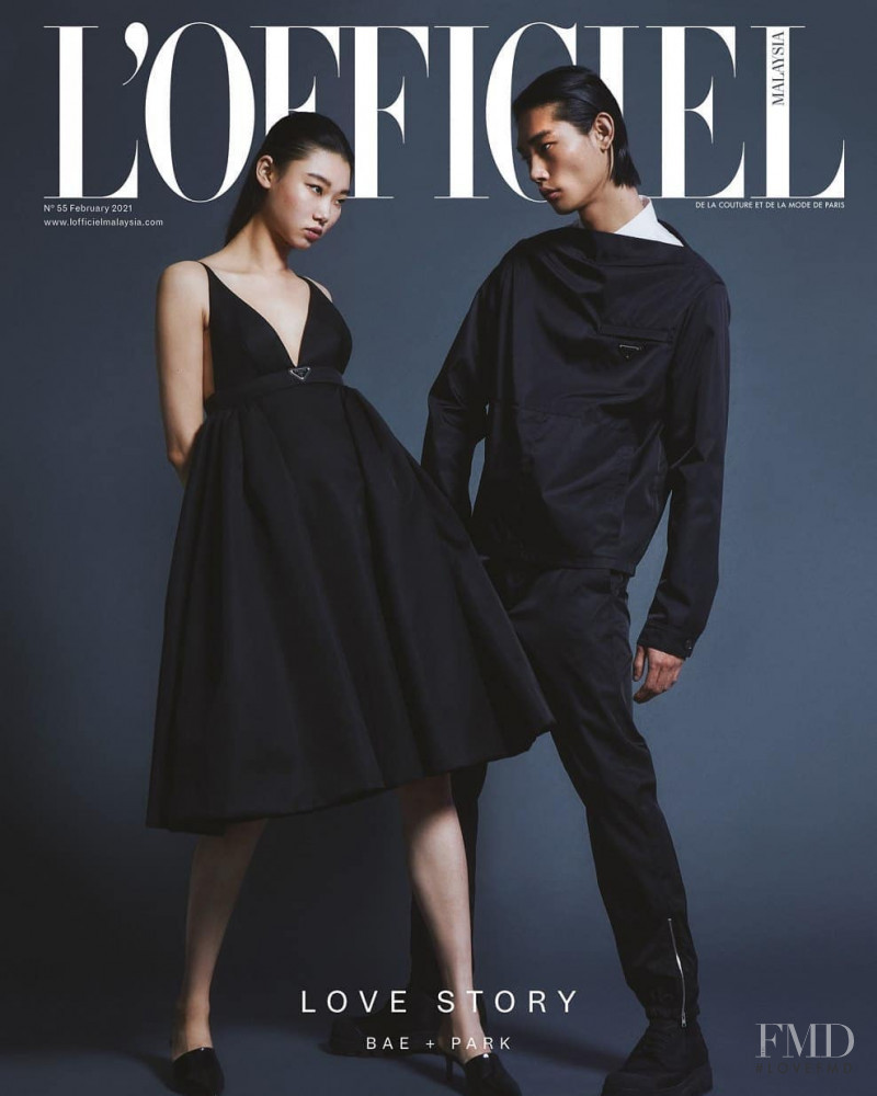  featured on the L\'Officiel Malaysia cover from February 2021