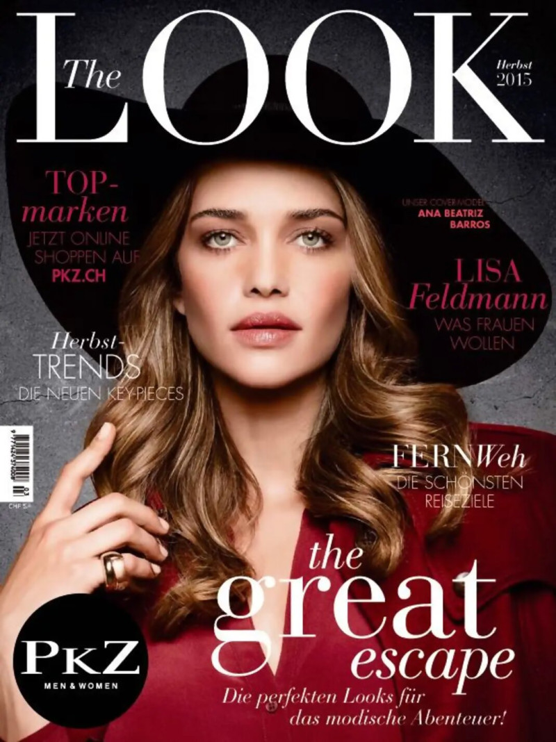 Ana Beatriz Barros featured on the The Look cover from September 2015