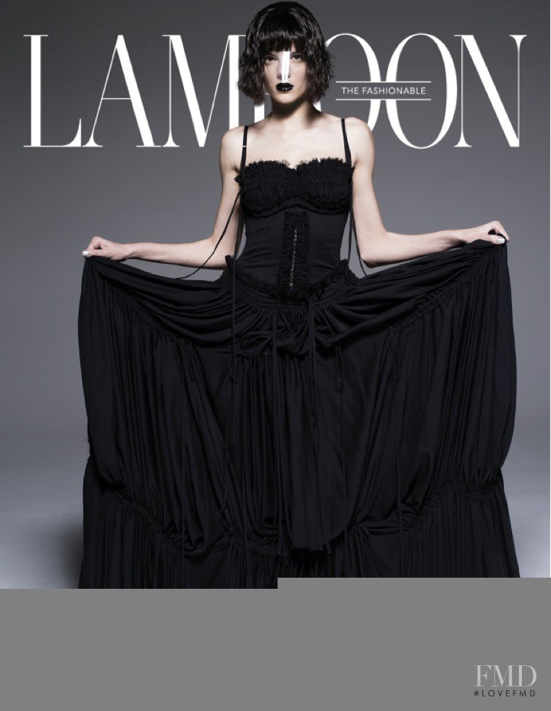 Carmen Ceclan featured on the Lampoon cover from November 2015