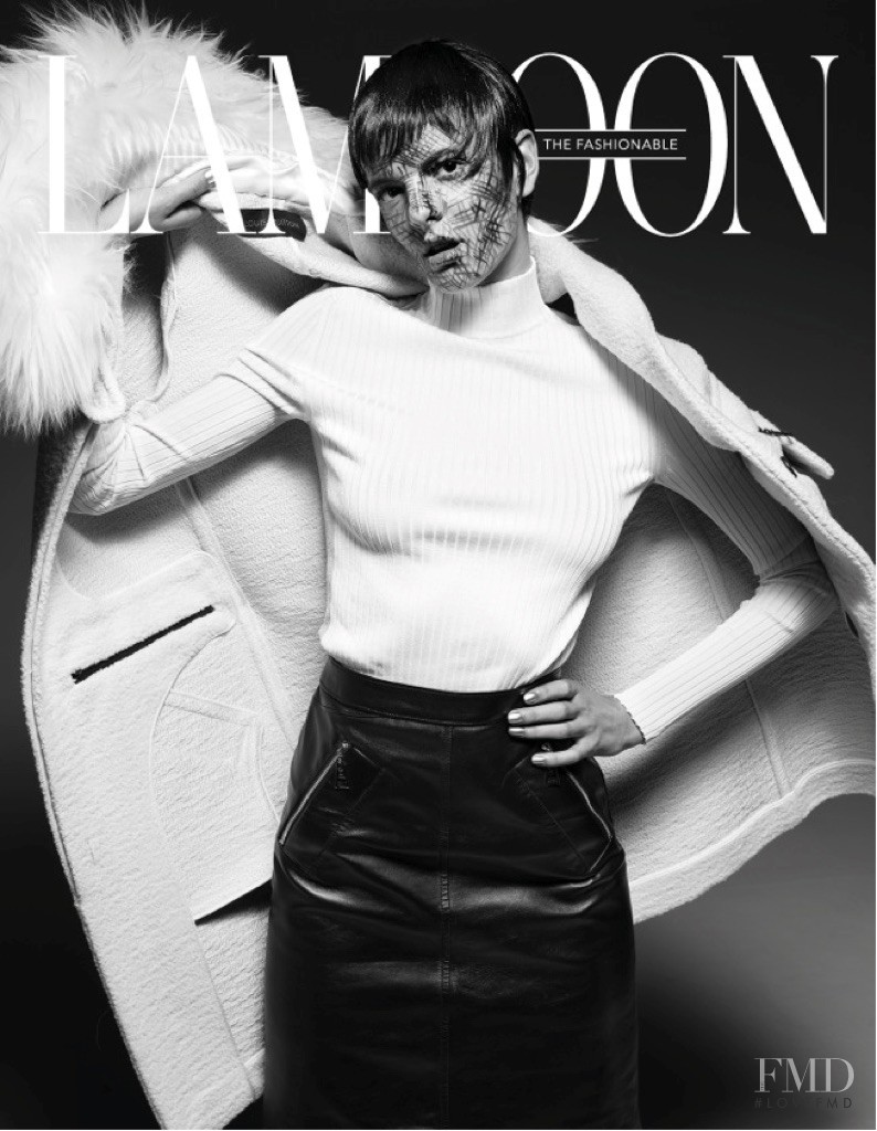 Carmen Ceclan featured on the Lampoon cover from November 2015