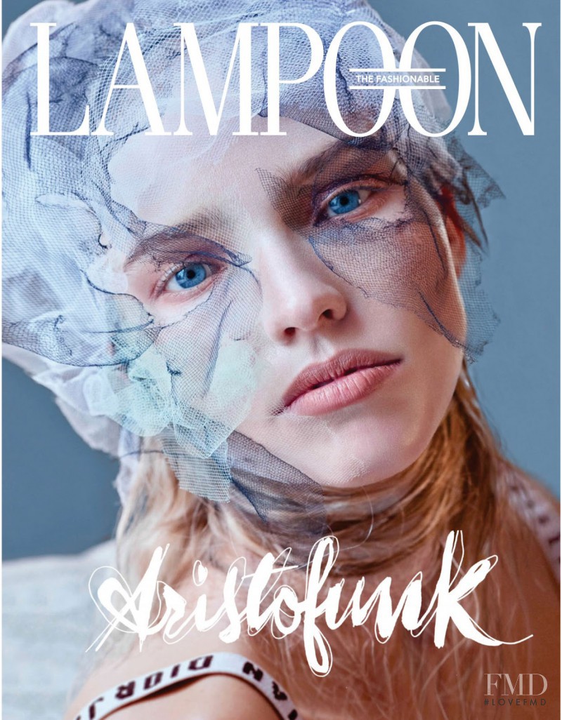 Sasha Luss featured on the Lampoon cover from March 2017