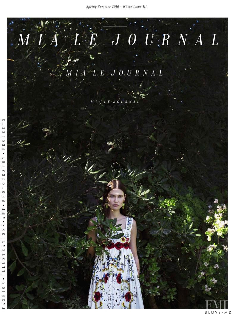 Bianca Balti featured on the Mia Le Journal screen from February 2016