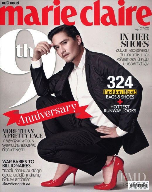  featured on the Marie Claire Thailand cover from May 2013