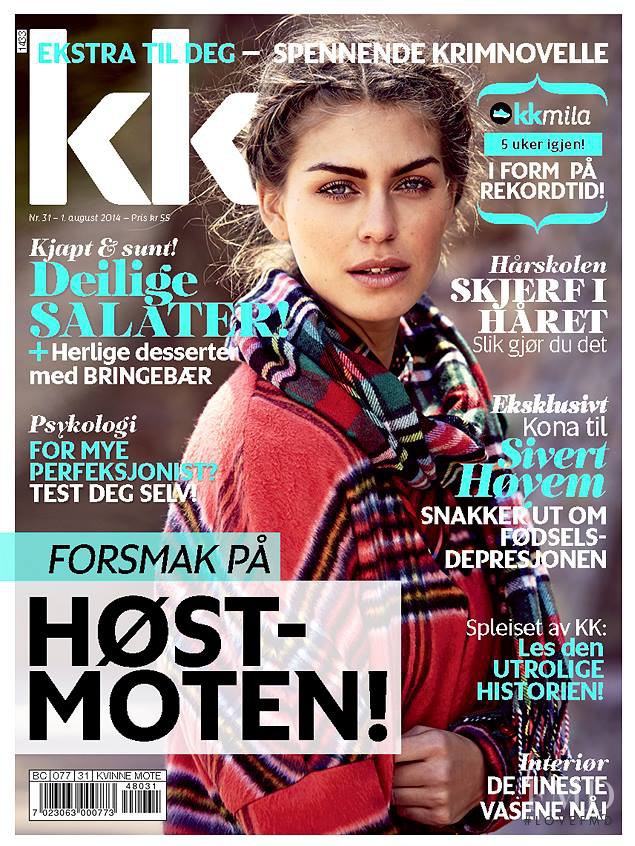 Adriana Novakov featured on the KK cover from August 2014