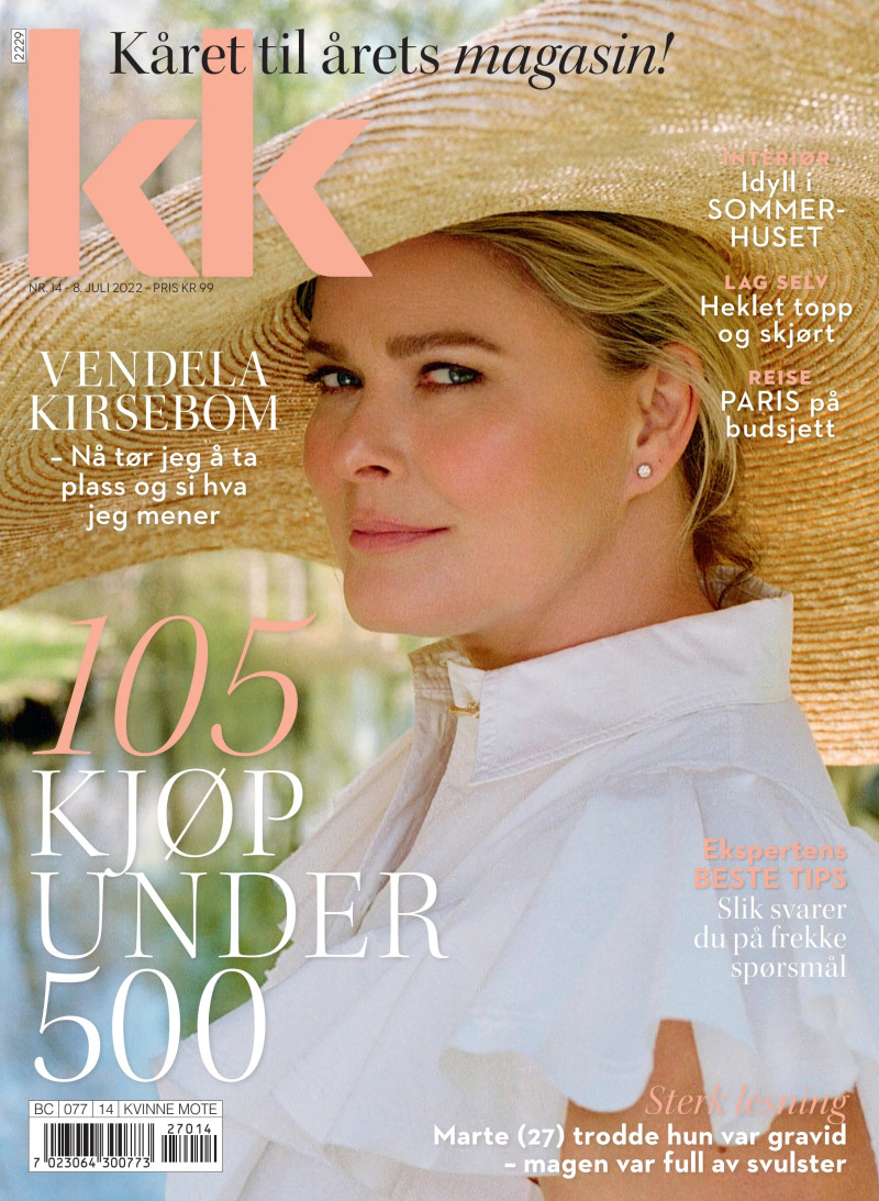 Vendela Maria Kirsebom featured on the KK cover from July 2022