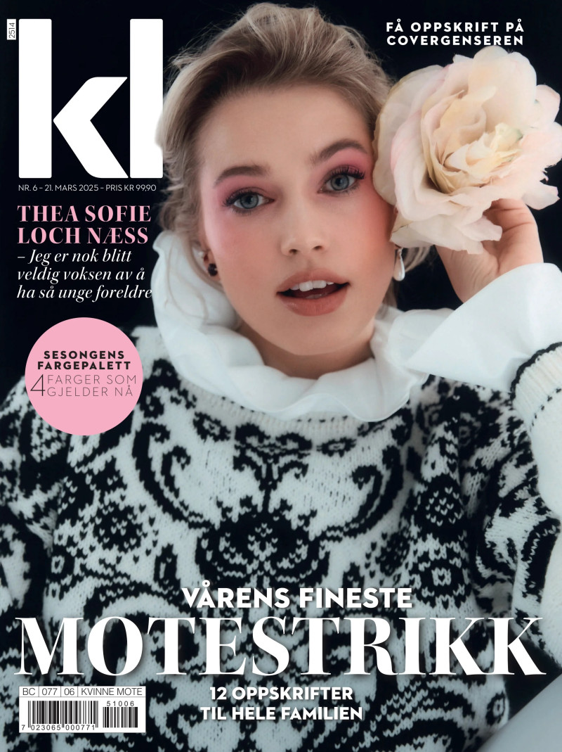 Thea Sofie Loch Næss featured on the KK cover from March 2025