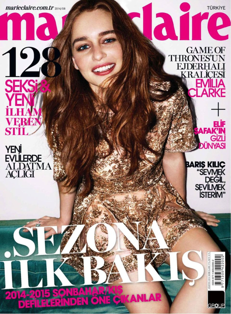  featured on the Marie Claire Turkey cover from August 2014