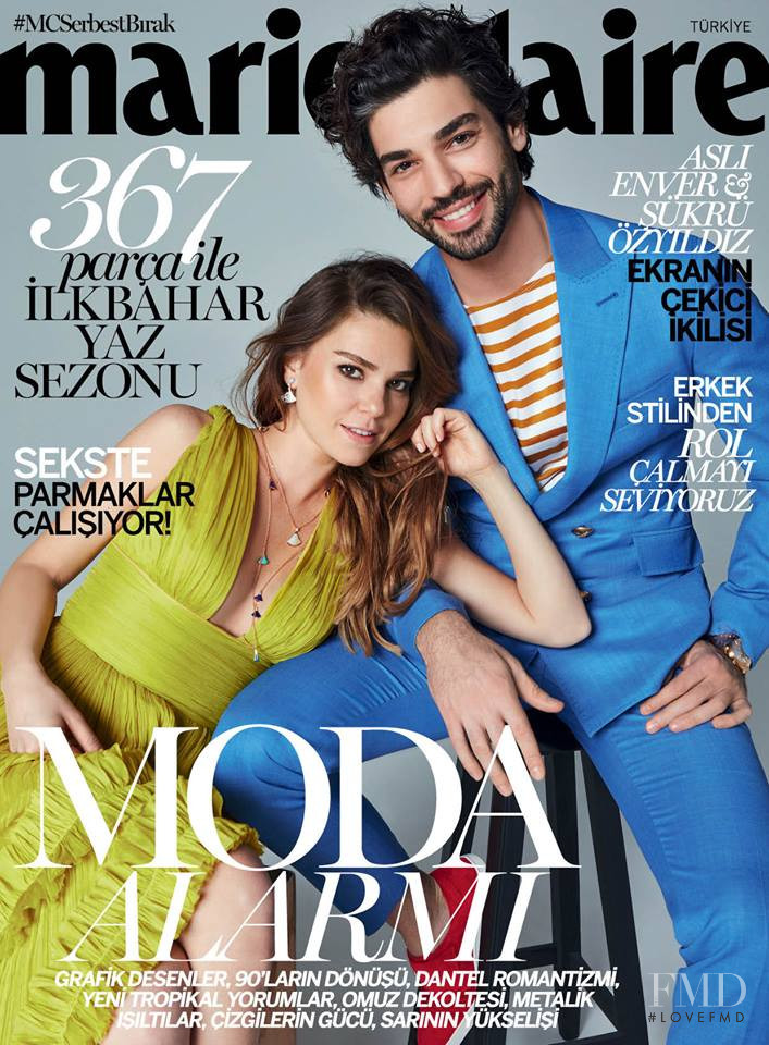  featured on the Marie Claire Turkey cover from March 2016