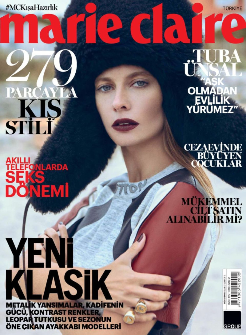  featured on the Marie Claire Turkey cover from November 2016