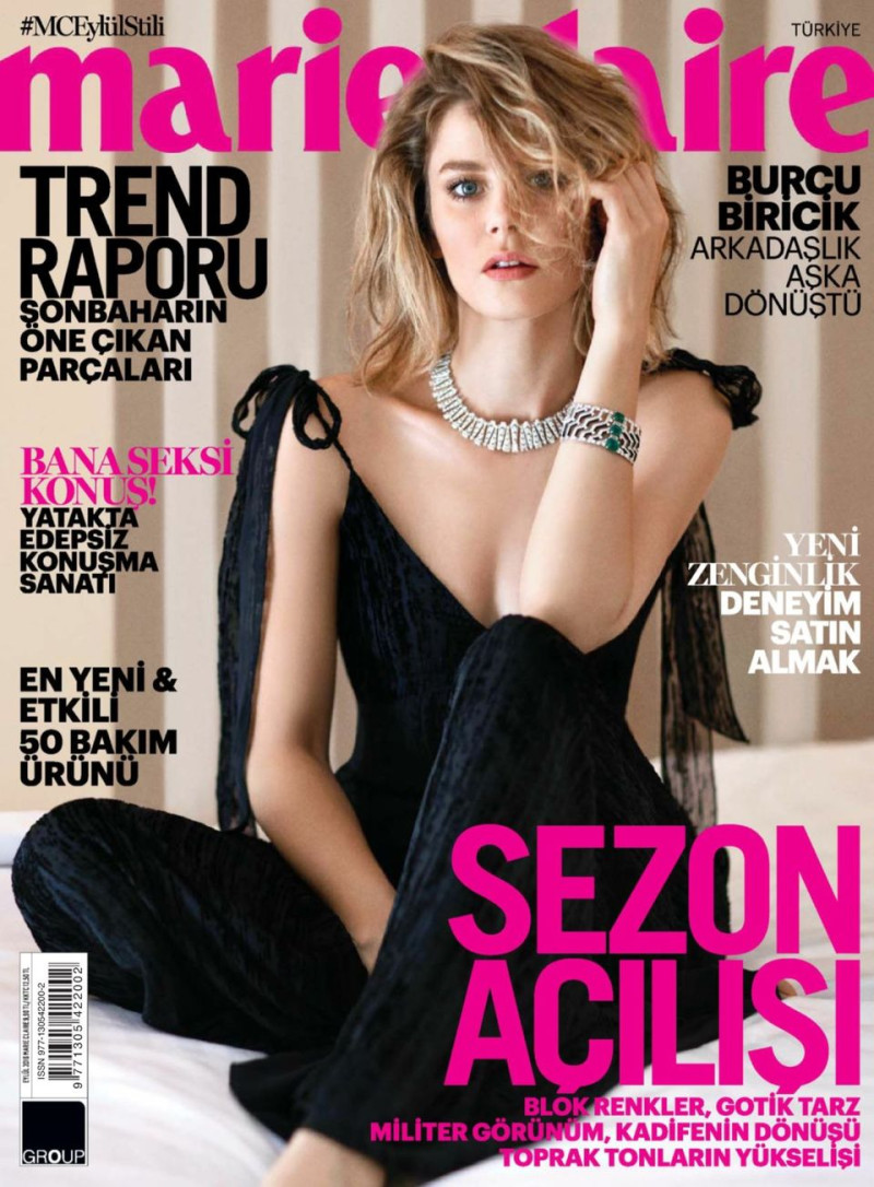  featured on the Marie Claire Turkey cover from September 2016