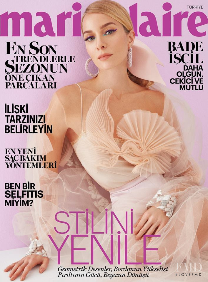  featured on the Marie Claire Turkey cover from February 2018
