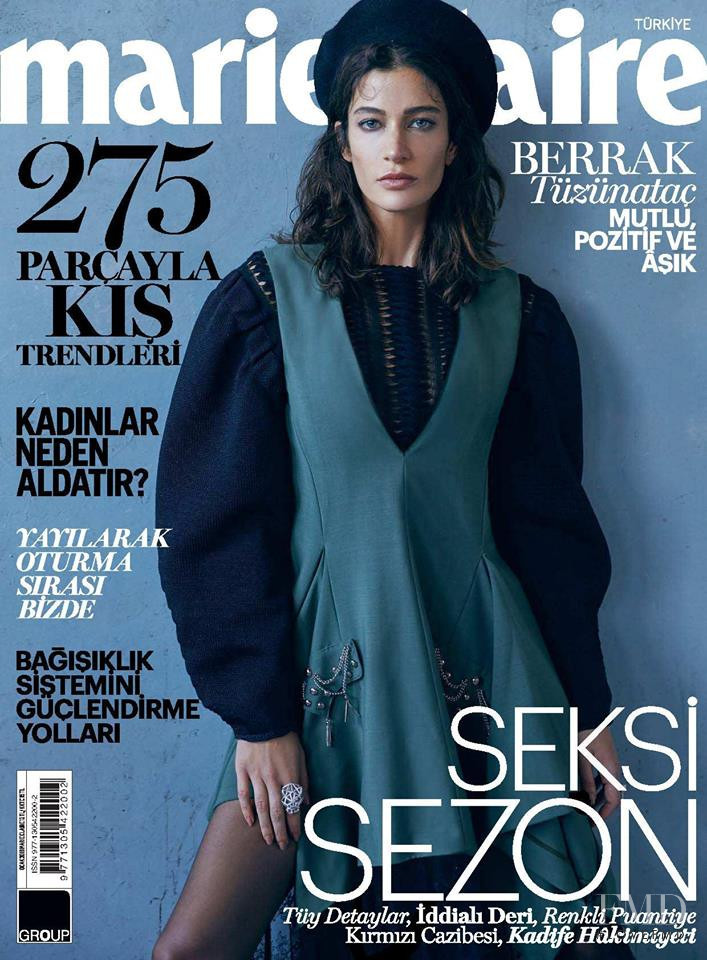  featured on the Marie Claire Turkey cover from January 2018