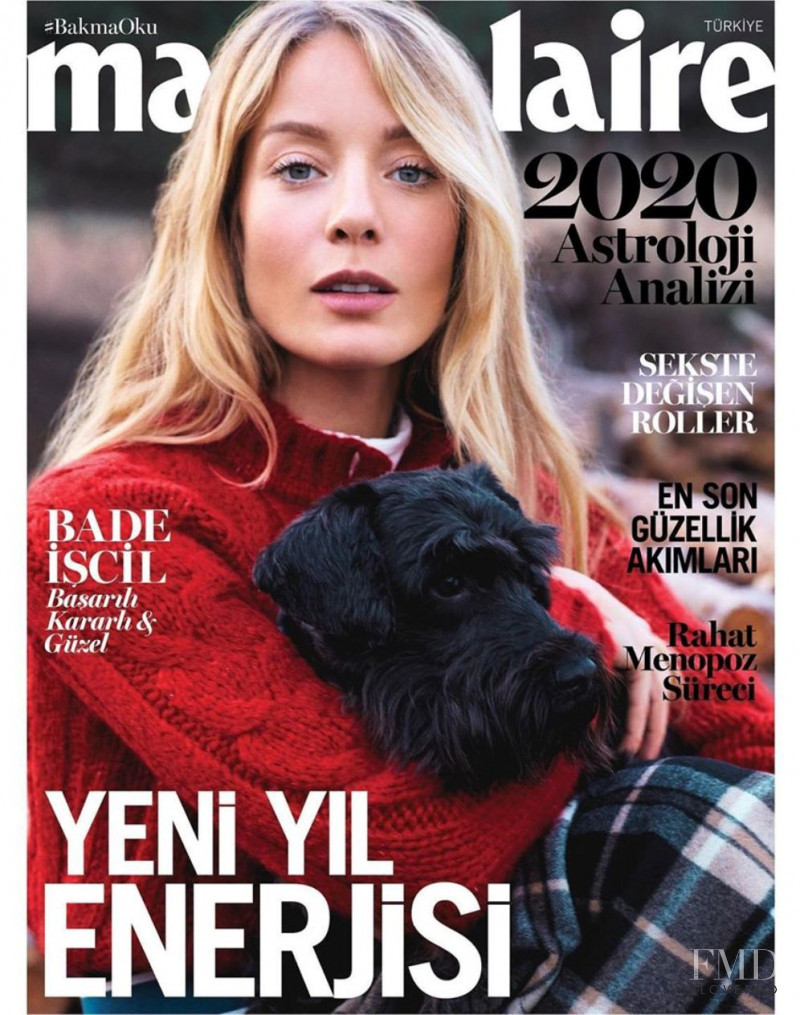 Bade ?scil featured on the Marie Claire Turkey cover from December 2019