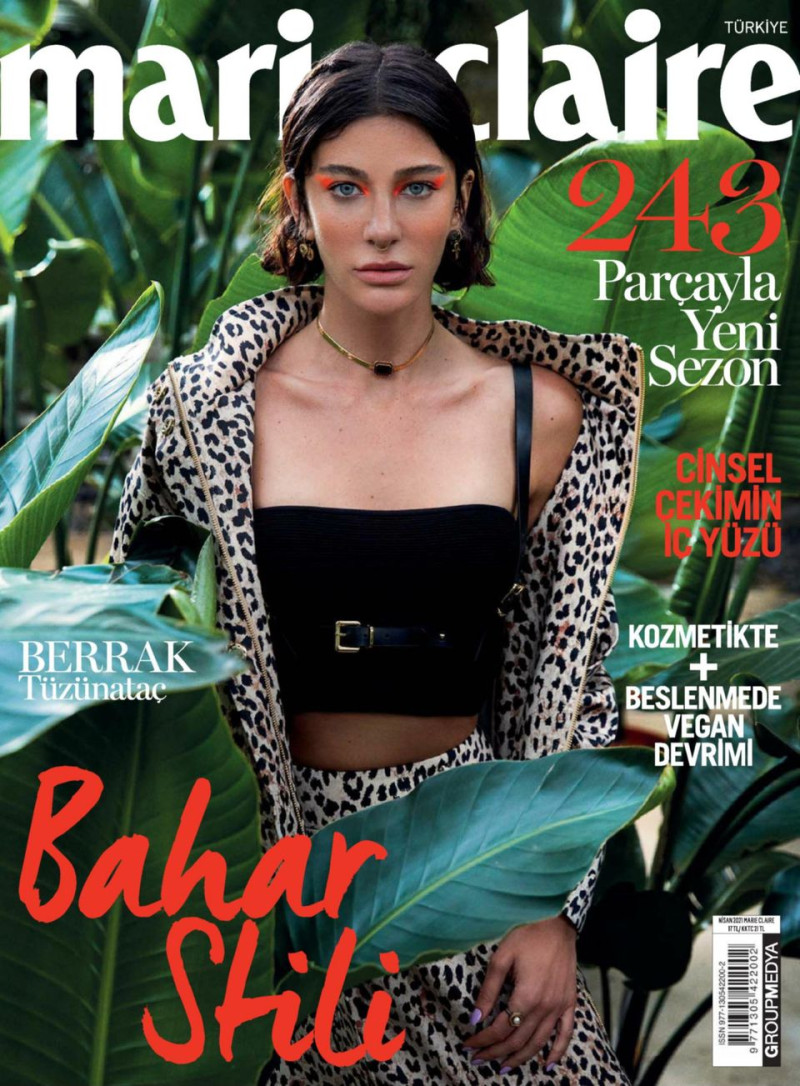  featured on the Marie Claire Turkey cover from April 2021