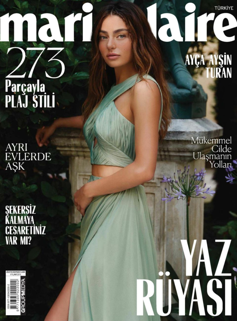  featured on the Marie Claire Turkey cover from August 2021