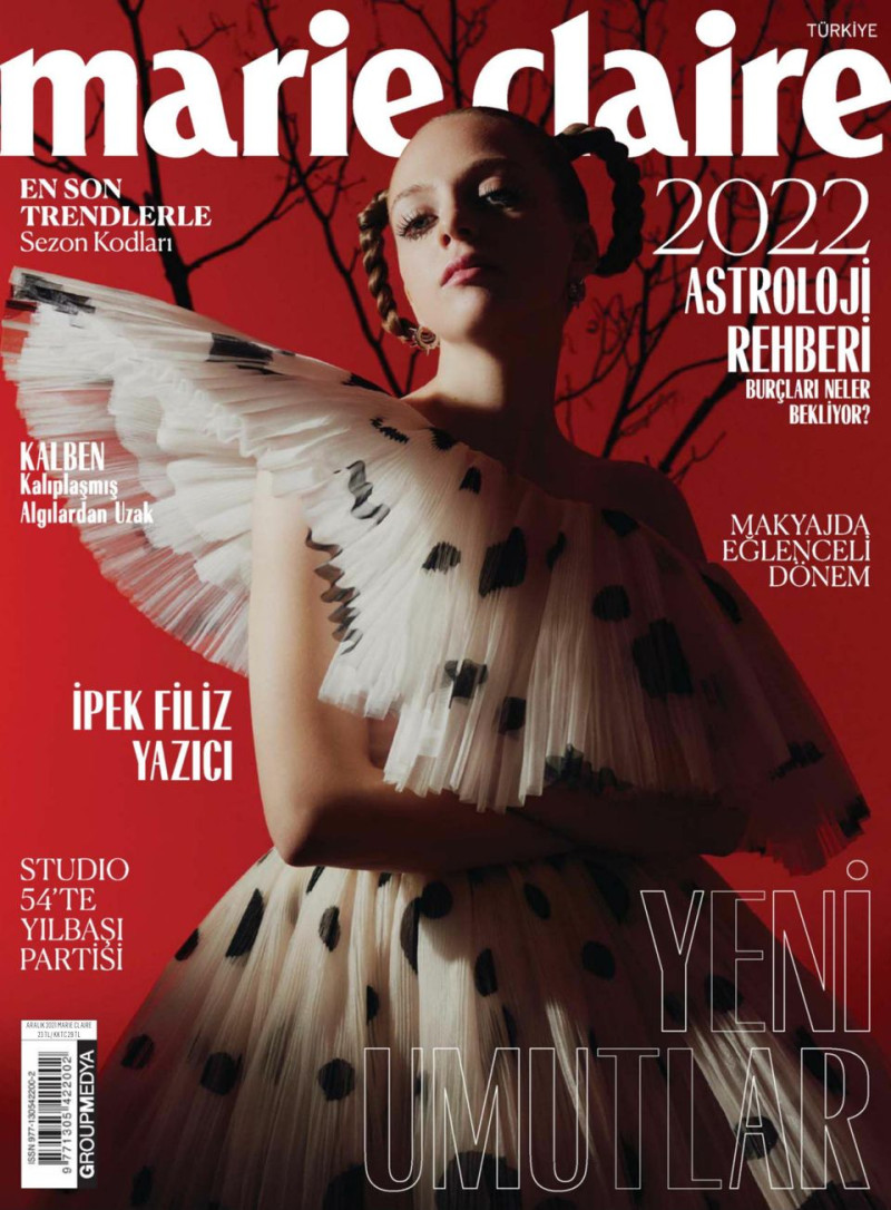  featured on the Marie Claire Turkey cover from December 2021