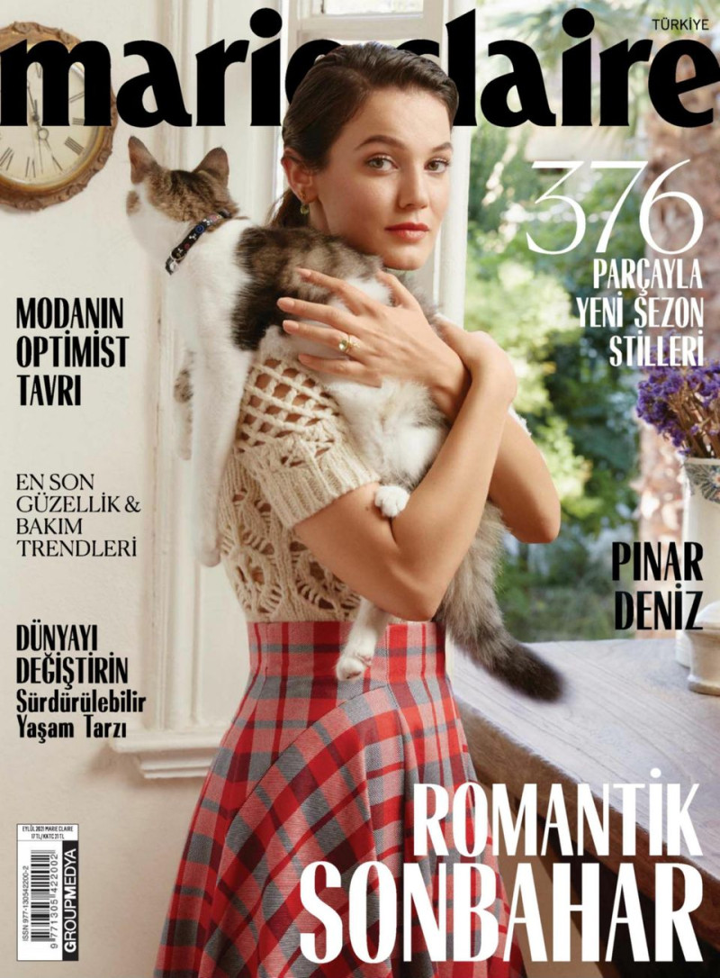  featured on the Marie Claire Turkey cover from September 2021