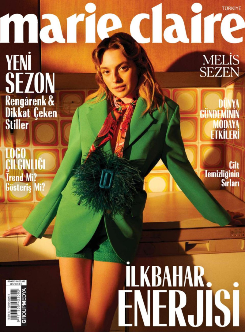  featured on the Marie Claire Turkey cover from April 2022